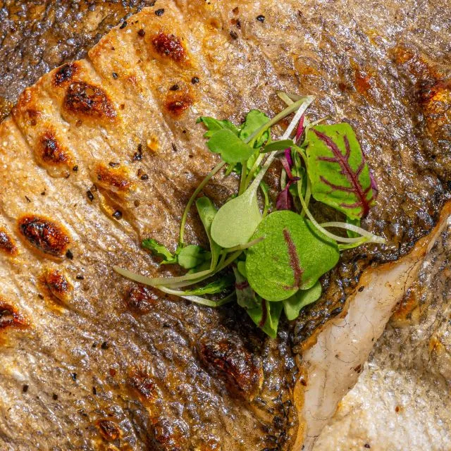 Savor the taste of perfection. 🌿 Our freshly grilled fish, seasoned and cooked to golden crispness, is a must-try at Spark Bar and Kitchen. Turkish flavors at their finest!  #SparkBarAndKitchen #FreshAndFlawless #TurkishFlavors #SeafoodLovers #LondonDining #FoodieParadise #GrilledPerfection #AuthenticTaste #FineEats